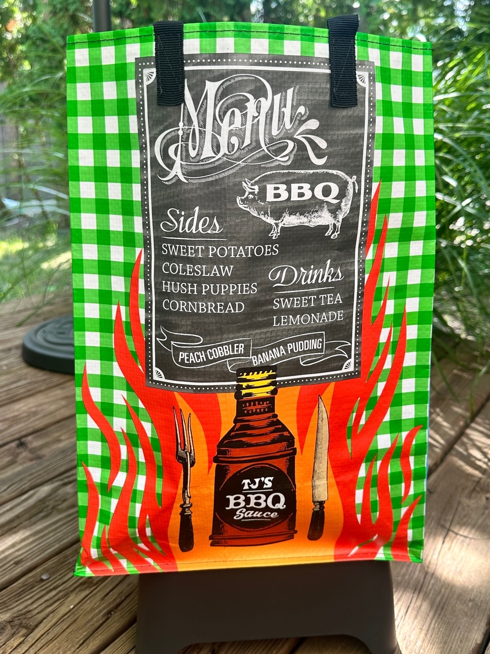 NWT North Carolina Trader Joe's Reusable Durable Tote Bag